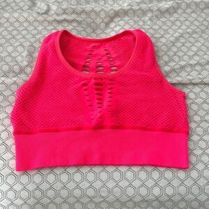 Zella hot pink athletic bra size Medium, New